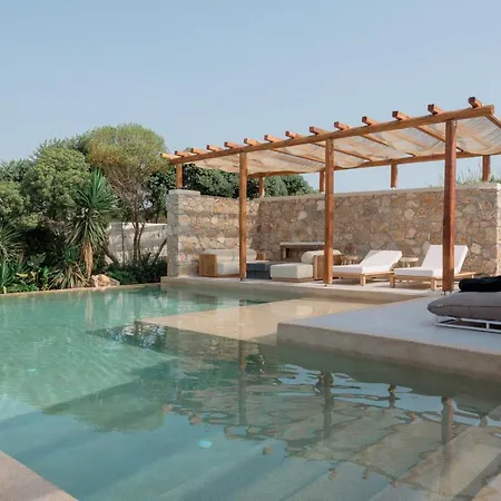 Mikri Santa Maria Beachvilla Pool Paros Villa *