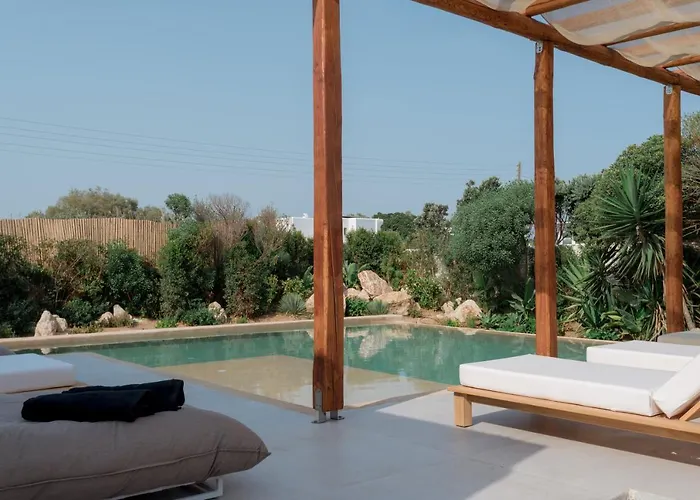 Mikri Santa Maria Beachvilla Pool Paros * Санта-Мария