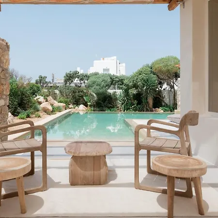 Mikri Santa Maria Beachvilla Pool Paros Βίλα