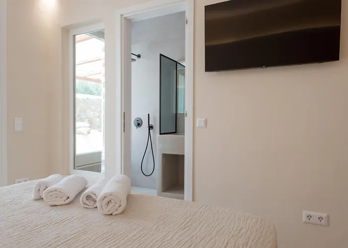 Βίλα Mikri Santa Maria Beachvilla Pool Paros *